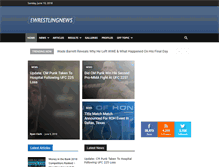 Tablet Screenshot of ewrestlingnews.com